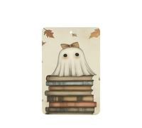 Ambientadores de coche vintage con diseño de fantasmas femeninos en libros, 4 unidades, tarjetas perfumadas colgantes, tarjetas perfumadas para coche, tabletas de aromaterapia