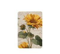Ambientadores de coche vintage con motivos de girasol en beige, 4 tarjetas perfumadas colgantes, tarjetas perfumadas para coche, tabletas de aromaterapia