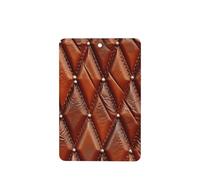 Ambientadores de cuero para coche, 4 unidades, tarjetas perfumadas colgantes, tarjetas perfumadas para coche, tabletas de aromaterapia