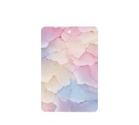 Ambientadores de tinta con alcohol para coche, color rosa cielo, 4 unidades, tarjetas perfumadas colgantes, tarjetas perfumadas para coche, tabletas de aromaterapia