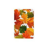 Ambientadores gigantes para coche, diseño de hojas de otoño, naranja, rojo, verde, 4 unidades, tarjetas perfumadas para colgar, tarjetas perfumadas para coche, tabletas de aromaterapia