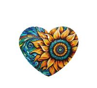 Ambientadores giratorios para coche, 6 unidades, con forma de corazón, para colgar, aromaterapia, ambientadores perfumados para dormitorio y baño