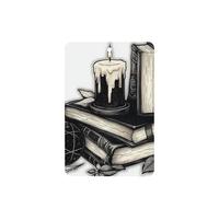 Ambientadores góticos de brujas y velas para coche, 4 unidades, tarjetas perfumadas colgantes, tarjetas perfumadas para coche, tabletas de aromaterapia