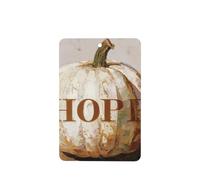 Ambientadores grandes de calabaza con palabra esperanza para coche, 4 unidades, tarjetas perfumadas colgantes, tarjetas perfumadas para tabletas de aromaterapia de coche