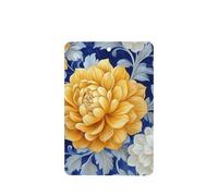 Ambientadores grandes de flores de dalia para coche, 4 unidades, tarjetas perfumadas colgantes, tarjetas perfumadas para tabletas de aromaterapia de coche