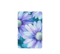 Ambientadores grandes para coche, diseño de margaritas moradas y turquesas, 4 unidades, tarjetas perfumadas para colgar en tabletas de aromaterapia