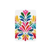 Ambientadores minimalistas de pétalos de flores coloridas para coche, 4 unidades, tarjetas perfumadas colgantes, tarjetas perfumadas para tabletas de aromaterapia de coche, 4 unidades