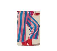 Ambientadores minimalistas para coche con diseño de mujer sosteniendo una copa de vino tinto, 4 tarjetas perfumadas colgantes, tarjetas perfumadas para coche, tabletas de aromaterapia