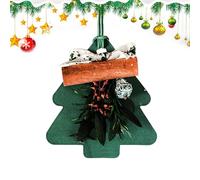 Ambientadores para automóviles,Ambientador con aromas para automóviles,Ambientador portátil en forma de árbol de Navidad - Difusor pequeño del ambientador de aire del coche, decoración casera colorida