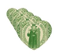 Ambientadores para coche con bendición irlandesa del Día de San Patricio, 4 unidades, forma de corazón, tarjetas aromáticas colgantes para espejo retrovisor.