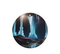 Ambientadores para coche con diseño de cueva subterránea, 6 unidades, forma redonda, para colgar, tabletas de aromaterapia, ambientadores perfumados para dormitorio y baño