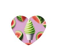 Ambientadores para coche con forma de corazón, diseño de sandía, 6 unidades, tabletas de aromaterapia para coche, armario, zapatero, elimina olores