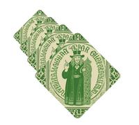 Ambientadores para coche con la bendición irlandesa del Día de San Patricio, 4 unidades, cuadrados, colgantes, con tarjetas aromáticas y pastillas para espejo retrovisor.