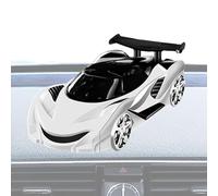 Ambientadores para coche con soporte para teléfono - Ambientador difusor de con placa de número de teléfono - Perfume de fragancia, soporte para, decoración en forma de coche de carreras, sop