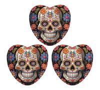Ambientadores para coche de larga duración con imagen impresa de calaveras de azúcar
