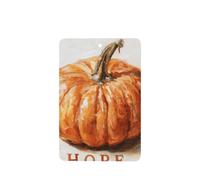 Ambientadores para coche, diseño de calabaza con palabra esperanza, 4 unidades, tarjetas perfumadas colgantes, tarjetas perfumadas para coche, tabletas de aromaterapia