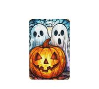 Ambientadores para coche, diseño de calabaza, fantasmas, Halloween, terror, 4 unidades, tarjetas perfumadas colgantes, tarjetas perfumadas para coche, tabletas de aromaterapia