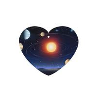 Ambientadores para coche, diseño de cielo estrellado, 4 unidades, en forma de corazón, para colgar, aromaterapia, ambientadores perfumados para dormitorio y baño