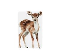 Ambientadores para coche, diseño de ciervo joven, 4 unidades, tarjetas perfumadas colgantes, tarjetas perfumadas para coche, tabletas de aromaterapia