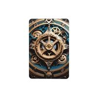 Ambientadores para coche, diseño de engranajes steampunk, 4 unidades, rectangulares, para colgar en tabletas de aromaterapia, ambientadores perfumados para dormitorio y baño