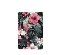 Ambientadores para coche, diseño de flores tropicales rosas y blancas, 4 unidades, tarjetas perfumadas para colgar en tabletas de aromaterapia