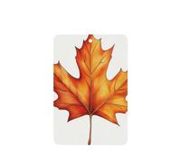 Ambientadores para coche, diseño de hoja de arce en otoño, 4 unidades, tarjetas perfumadas colgantes, tarjetas perfumadas para coche, tabletas de aromaterapia