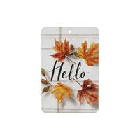 Ambientadores para coche, diseño de hojas de otoño, 4 unidades, tarjetas perfumadas colgantes, tarjetas perfumadas para coche, tabletas de aromaterapia