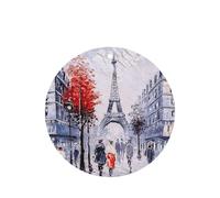Ambientadores para coche, diseño de la Torre Eiffel, diseño de árbol de la ciudad de París, 10 unidades, para hojas colgantes perfumadas para baño, con cuerda