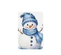 Ambientadores para coche, diseño de muñeco de nieve, 4 unidades, tarjetas perfumadas colgantes, tarjetas perfumadas para coche, tabletas de aromaterapia