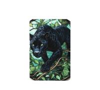 Ambientadores para coche, diseño de pantera a través de la selva, 4 unidades, tarjetas perfumadas colgantes, tarjetas perfumadas para coche, tabletas de aromaterapia