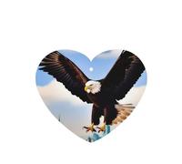 Ambientadores para coche en forma de corazón, diseño de águila con alas 6 unidades, tabletas de aromaterapia para coche, armario, zapatero, elimina olores