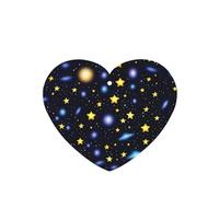 Ambientadores para coche en forma de corazón, diseño de galaxia, universo, estrella, 6 unidades, tabletas de aromaterapia para coche, armario, zapatero, elimina olores