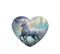 Ambientadores para coche en forma de corazón, diseño de unicornios en la carrera, 6 unidades, tabletas de aromaterapia para coche, armario, zapatero, elimina olores