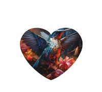 Ambientadores para coche en forma de corazón, patrón de colibrí, 6 unidades, tabletas de aromaterapia para coche, armario, zapatero, elimina olores