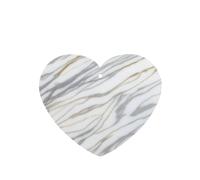 Ambientadores para coche en forma de corazón, patrón de mármol con venas doradas, 6 unidades, tabletas de aromaterapia para coche, armario, zapatero, elimina olores