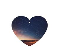 Ambientadores para coche en forma de corazón, patrón de oasis, 6 unidades, tabletas de aromaterapia para coche, armario, zapatero, elimina olores