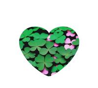 Ambientadores para coche en forma de corazón, patrón de trébol de cuatro hojas, 6 unidades, tabletas de aromaterapia para coche, armario de zapatos, elimina olores