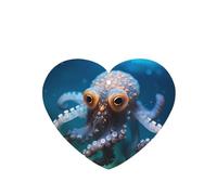 Ambientadores para coche en forma de corazón, pulpo con ojos grandes, 6 unidades, tabletas de aromaterapia para coche, armario, zapatero, elimina olores