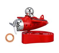 Ambientadores Para Coche,Fragancia Coche Avión Decorativo Energía Solar - Eliminador De Olores De Aromaterapia Y Decoración Para Tablero De Conductor SUV Camión Sedán Viajes