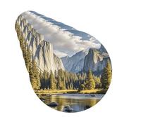 Ambientadores para coche, juego de 6 tarjetas perfumadas colgantes de forma redonda, ambientador del parque nacional de Yosemite para coche, espejo retrovisor, colgante de tarjeta perfumada para coche