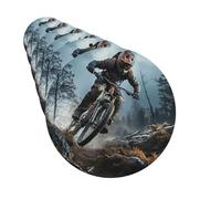 Ambientadores para coche, juego de 6 tarjetas perfumadas colgantes de forma redonda, para torneo de bicicleta de montaña, ambientador para coche, espejo retrovisor, tarjeta perfumada para coche