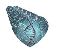 Ambientadores para coche, juego de 6 tarjetas perfumadas colgantes en forma de corazón ADN genético hélice, ambientador para coche, espejo retrovisor, colgante de tarjeta perfumada para coche