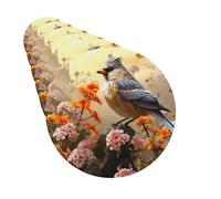 Ambientadores para coche, juego de 6 tarjetas perfumadas para colgar, diseño de gorrión, pájaros, cantar, para coche, espejo retrovisor, colgante de tarjeta perfumada para coche