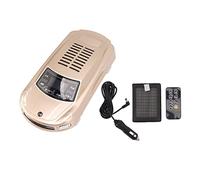 AMBIENTADORES PARA COCHE MINI FILTRO DE AIRE PORTÁTIL CON VELOCIDAD DEL VIENTO AJUSTABLE PARA COCHE, FUNCIONAMIENTO SILENCIOSO, AHORRO DE ENERGÍA, MATERIAL DE ALEACIÓN DE ALUMINIO