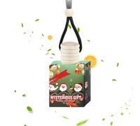 Ambientadores para Coche - Perfume de Coche Navideño Ambientador - Decoración de Espejo Retrovisor con Aromaterapia para Viajes Regalo Fiestas Conductor Hombre Mujer