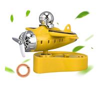 Ambientadores Para Coche - Perfume De Coche Solar Modelo Avión,Accesorios Vehículo Eliminador Olores Interior Regalo Cumpleaños Navidad