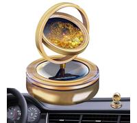 Ambientadores para Coche Solares, Difusor para Coche Energía Solar - Decoraciones solares para salpicadero de coche,Ambientador de aire giratorio solar para coche, accesorios de decoración de autorrot