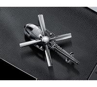 Ambientadores para Renault Laguna/Latitude/Megane/Scenic/Talisman/Koleos Samsung QM6 2008-2022,accesorios de salida de aire personalizados(con 3 fragancias),Black