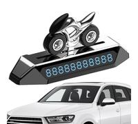 Ambientadores para vehículos,Ambientadores para automóviles,Ambientador de coche de matrícula de estacionamiento temporal - registro de teléfono automático, adornos de columpio