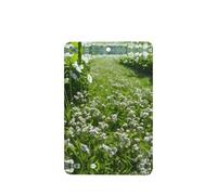 Ambientadores rectangulares para coche, con patrón de flores y verdes, 6 unidades, tabletas de aromaterapia para coche, armario, zapatero, elimina olores